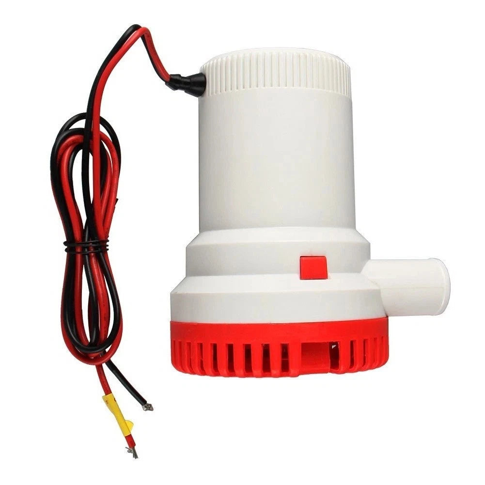 2000GPH 12V Submersible Electric Bilge Pump for Marine Plumbing (2000-2000)