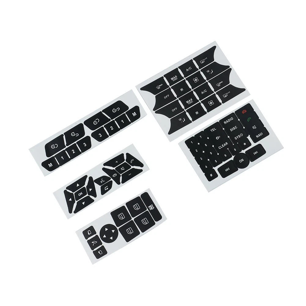 Button Repair Stickers for Mercedes 2007-2014