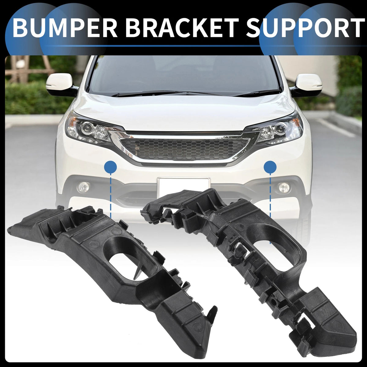 Front Bumper Retainer Bracket Pair for Hyundai Tucson (2022–2023)