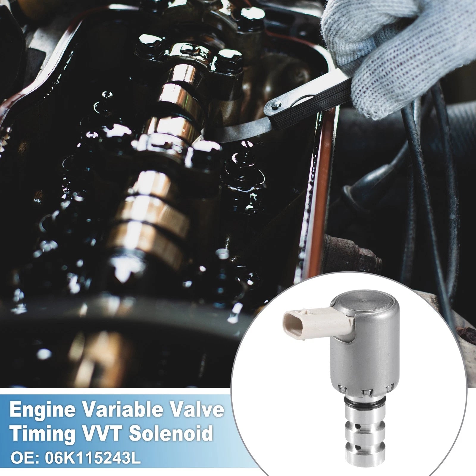 Variable Valve Timing VVT Solenoid for Audi A4 (2017–2020) Replacement
