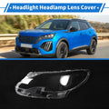 Headlight Lens Cover for Peugeot 2008 (2014–2018) PC Clear