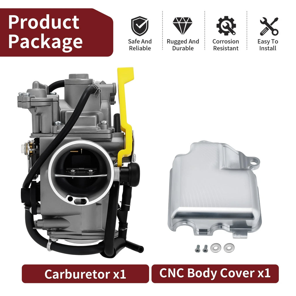 Carburetor Assy for Honda TRX400EX / TRX400X (1999–2014) 16100-HN1-A43
