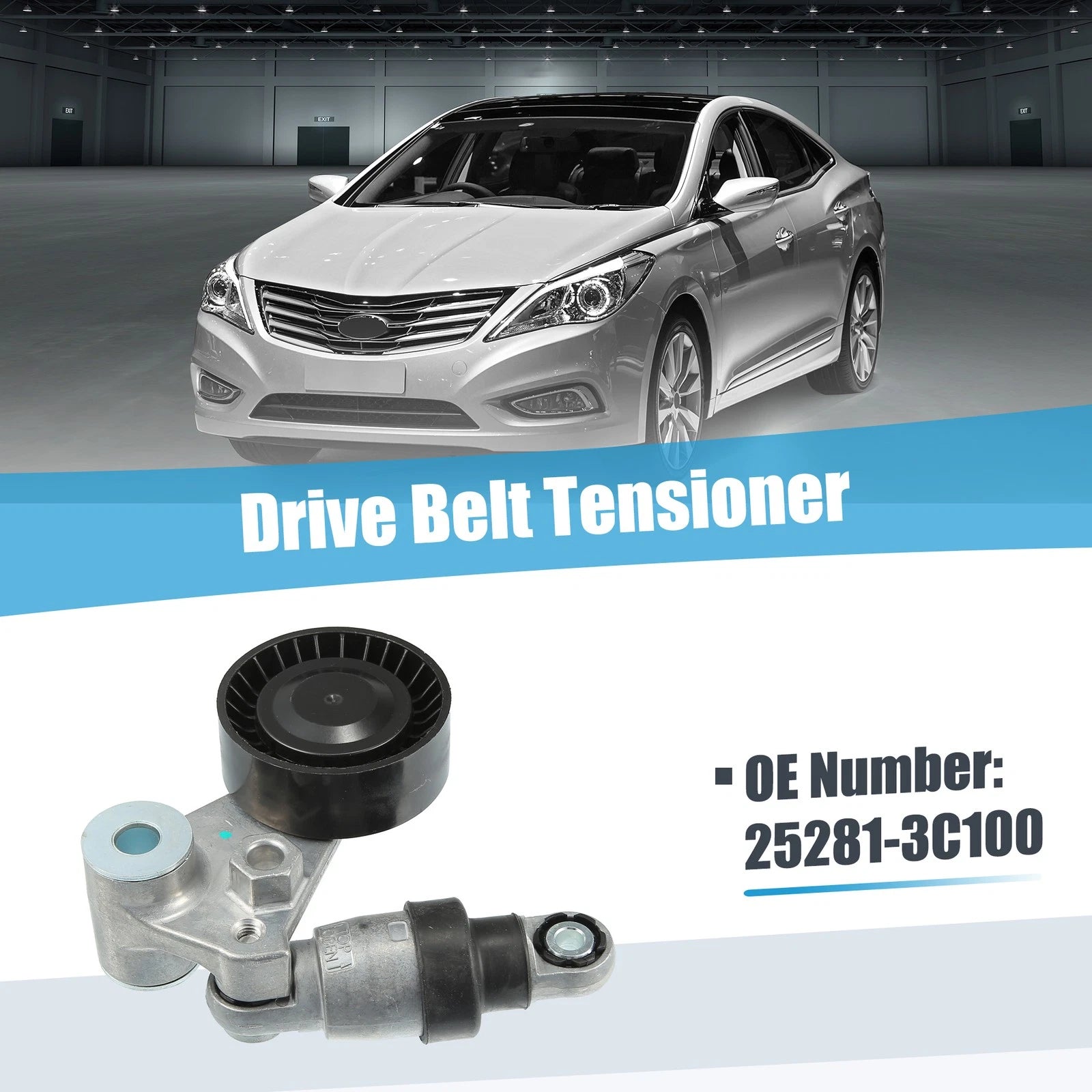 Belt Tensioner Pulley Assembly for Hyundai Azera (2006–2017)