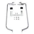 Chrome Saddlebag Support Bracket Hardware Kit for Harley Touring (2014–2023)