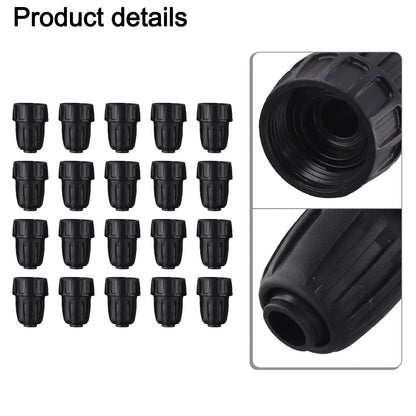 Pack of 20 Garden Hose Connectors for Irrigation System (N/A)