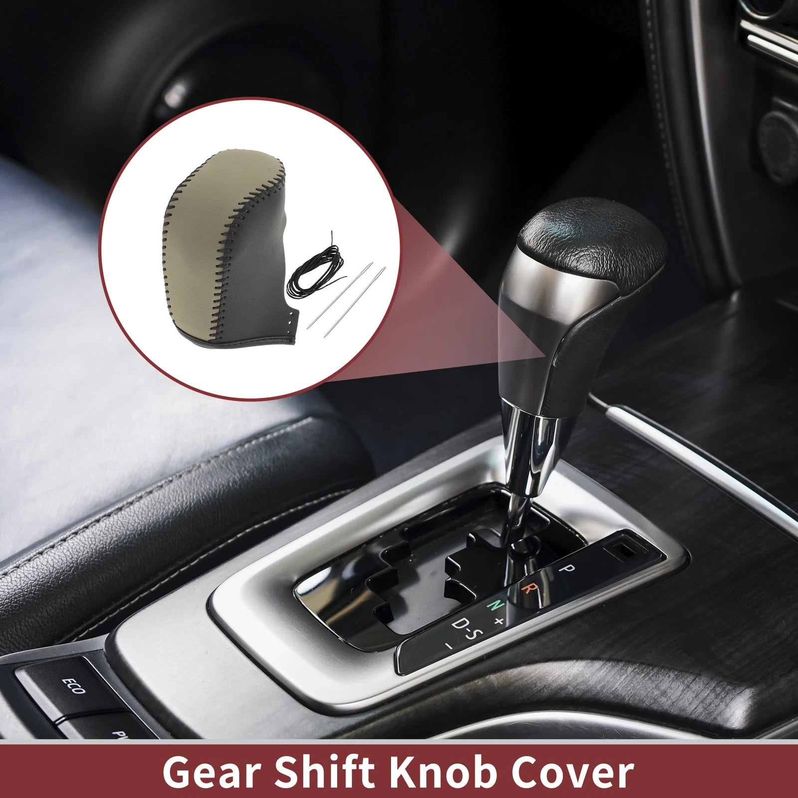 Gear Shift Knob Cover Replacement for Hyundai Sonata (2011–2014)