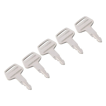 5X Ignition Keys for Kato Excavator Models (KV02)
