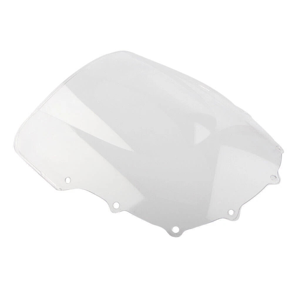 Clear Double Bubble Windshield for Kawasaki ZZR400 ZZR600 (1993–2004)