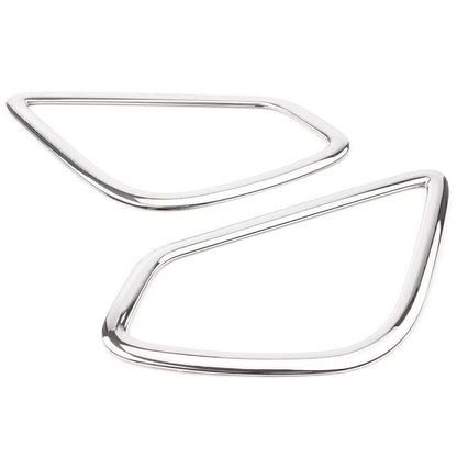 2X Chrome Rear Fog Light Cover Trim for Mitsubishi Eclipse Cross (2018)