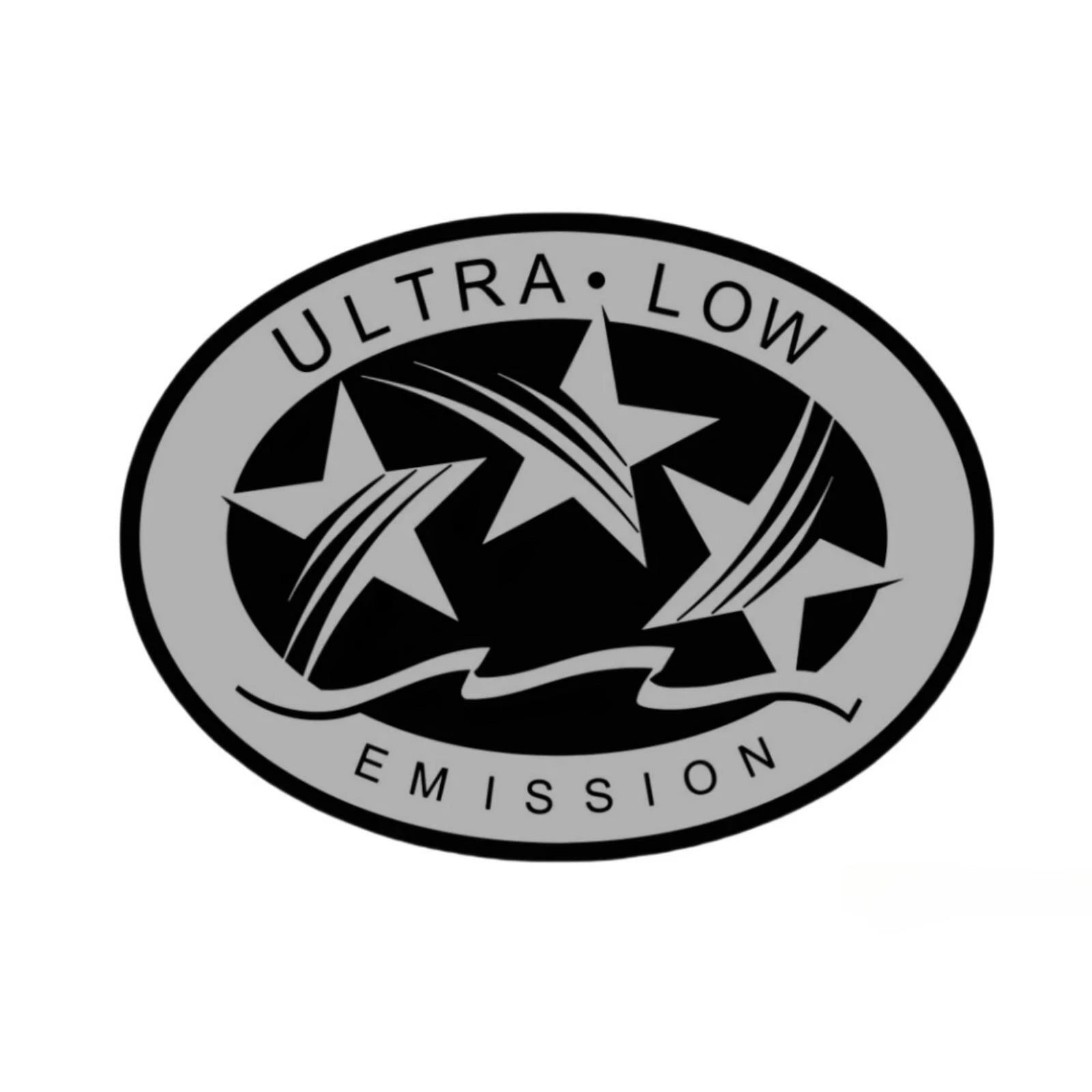 Outboard Graphic Sticker Decal for California DOT (3 Star) - Silver