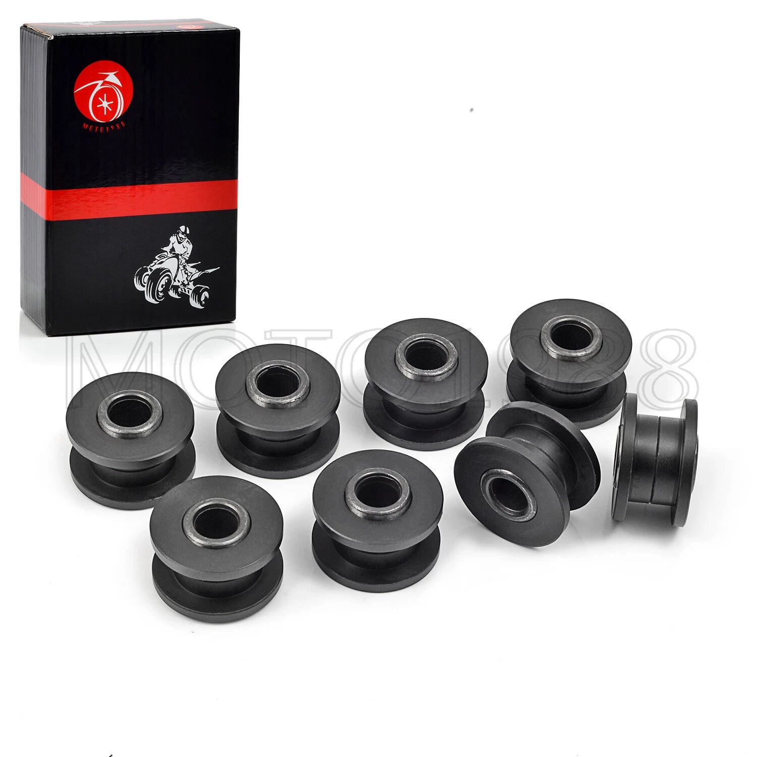 Set of 4 Shock Bushing & Bearing Sleeve Kits for Arctic Cat (0604-310)