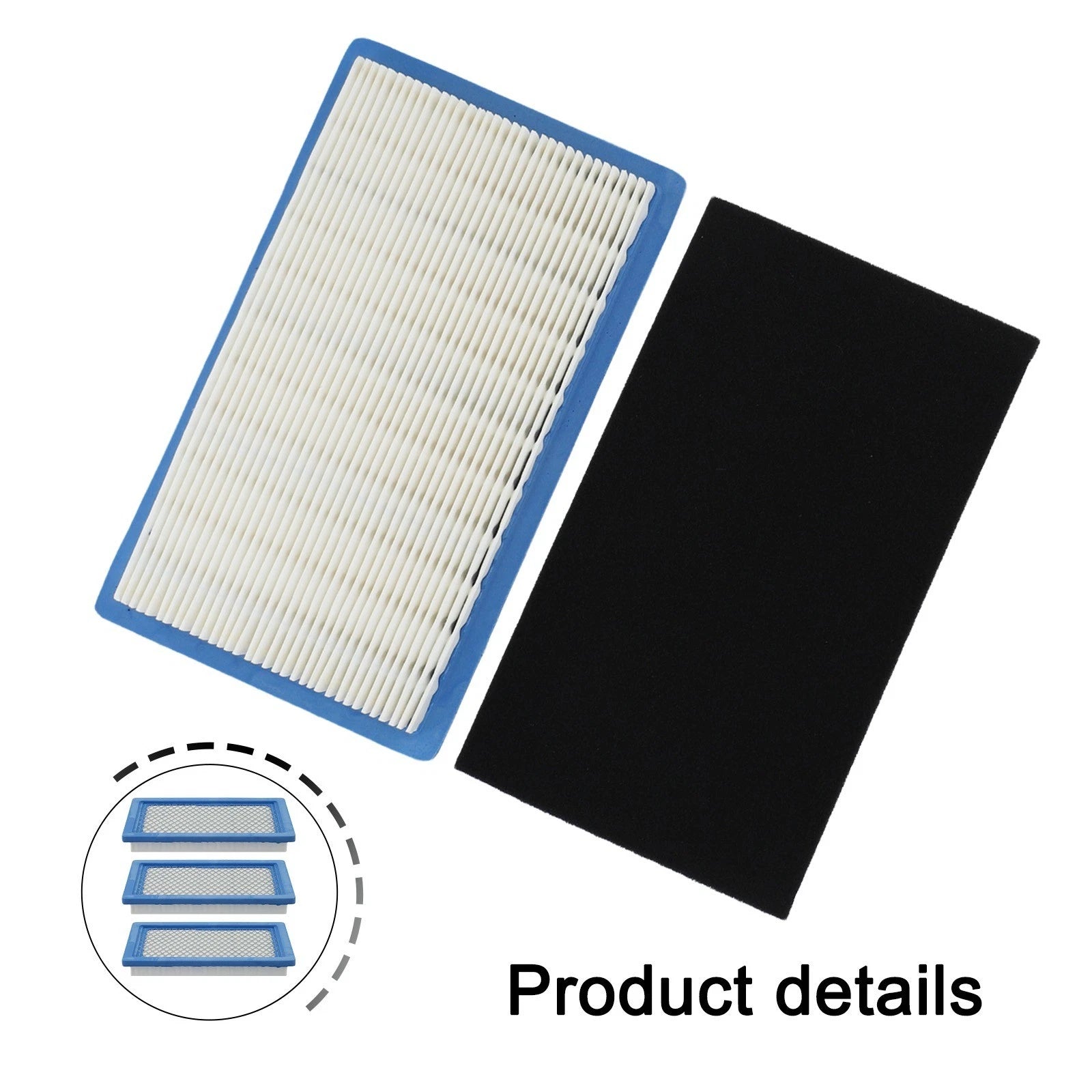 Air Filter Set for Kawasaki Series (Includes Prefilters)