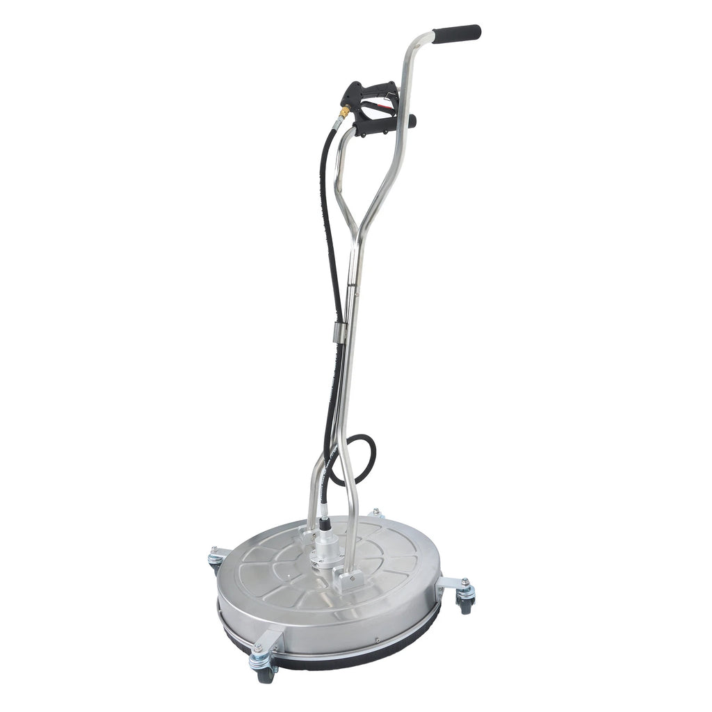 24" Pressure Washer Surface Cleaner with Handles & Wheels Quick Connect