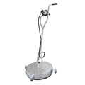 24" Pressure Washer Surface Cleaner with Handles & Wheels Quick Connect