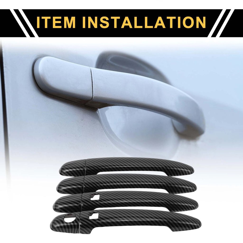 Exterior Door Handle Covers Front Rear 4PCS for Toyota 4Runner (2003–2010)