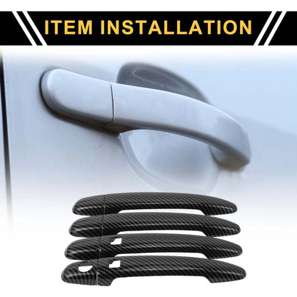 Exterior Door Handle Covers Front Rear 4PCS for Toyota 4Runner (2003–2010)