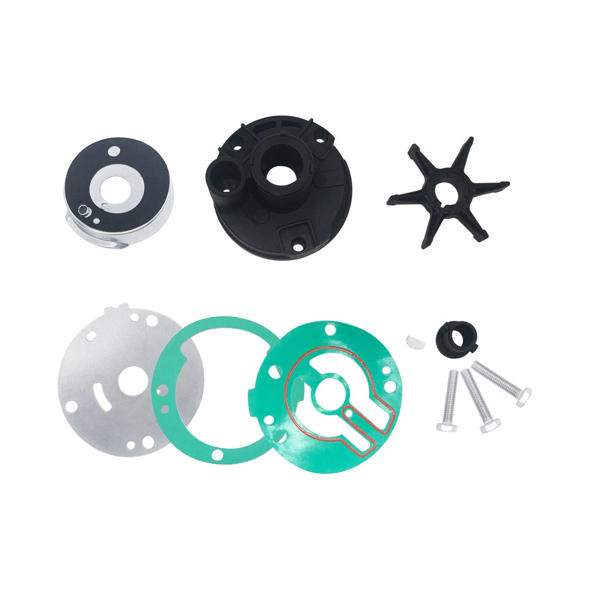 Water Pump Repair Kit for Mercury Mariner 25-30HP (1990–2023) 97753M 97793T 84797M 81604M