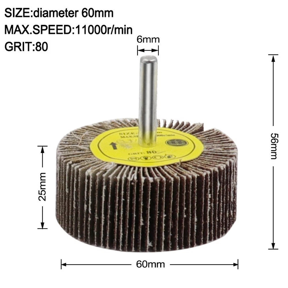 80 Grit Sanding Flap Wheel Disc for Superior Grinding Results