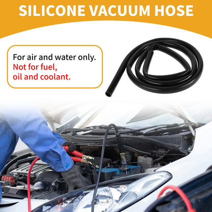 Silicone Vacuum Tubing Hose 9/16" ID 14mm (5.5FT, 2mm Thickness)