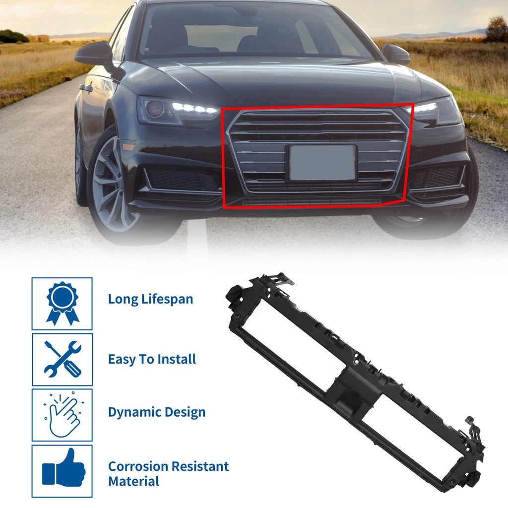 Front Inner Bracket Bumper Grille for Audi A4 B9 (2016–2018)