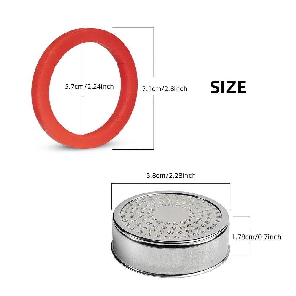 58mm Shower Screen for E61 Group Head with Silicone Seal Ring