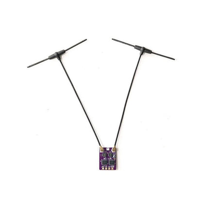 Dual Antenna 2.4G Receiver for Fixed Wing Long Range with TCXO and CRSF