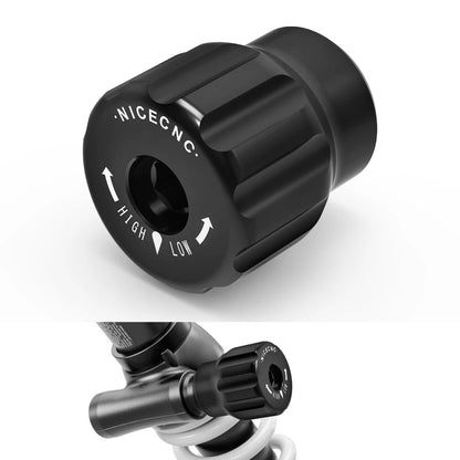 Anodized Shock Preload Adjustment Knob for Husqvarna Norden 901 (2022–2024)
