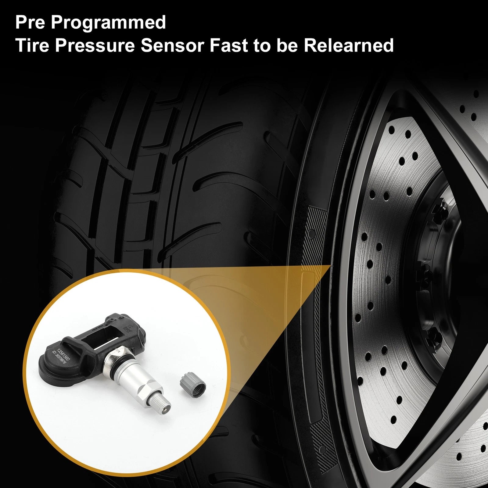 Tire Pressure Sensor OEM Replacement for Chevrolet Corvette C7 (2014–2019)