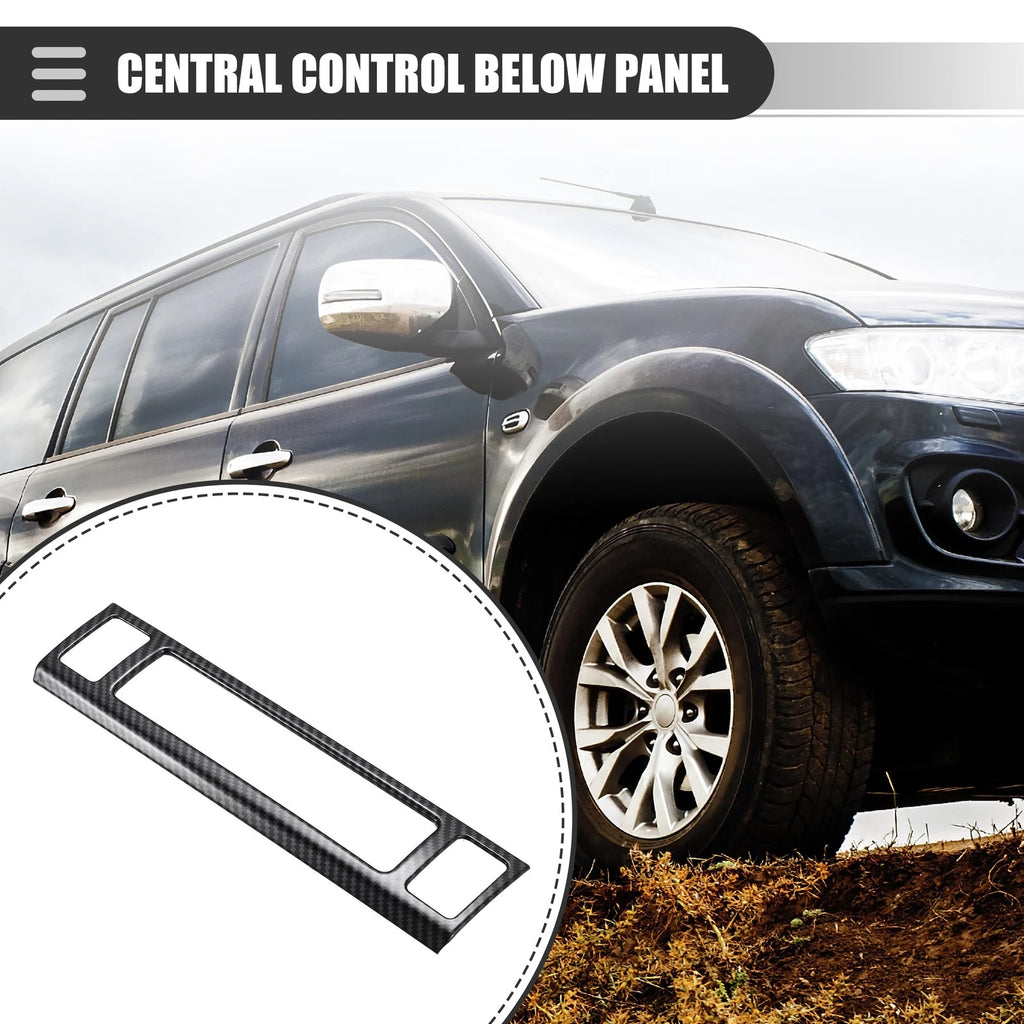 Center Control Panel Cover Trim for Honda Ridgeline (2017–2023) Black