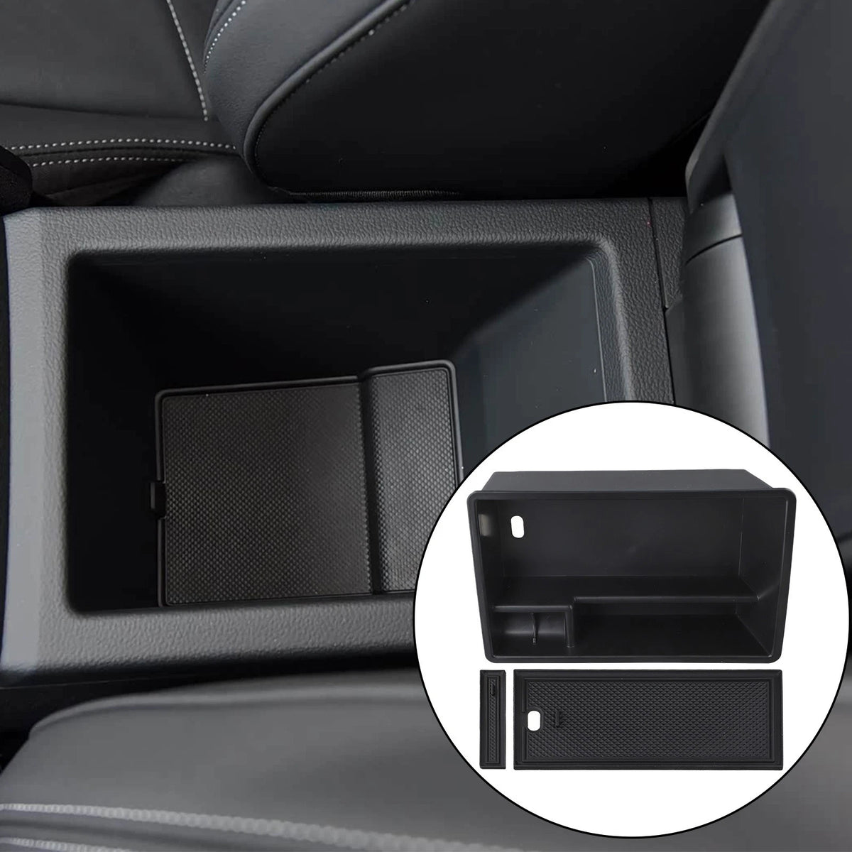 ABS Central Armrest Storage Box for Q3 F3 (2019–2023)