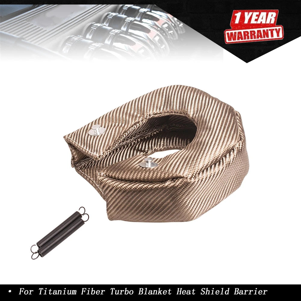 Heat Shield Barrier Turbocharger Cover Wrap for T3 (Universal)