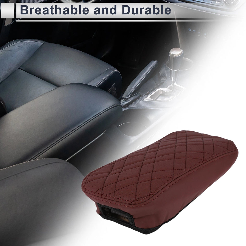 Car Center Console Cover Replacement for BMW 2 Series (2017–2023) Wine Red