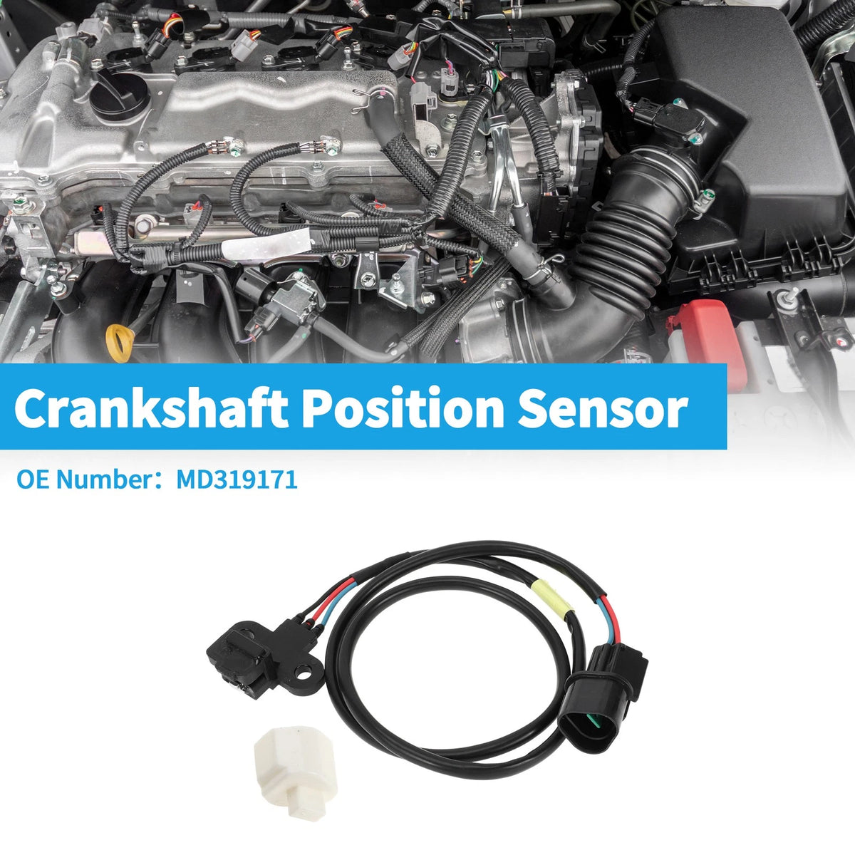 Crankshaft Position Sensor Replacement for Mitsubishi Diamante (1997–2004)