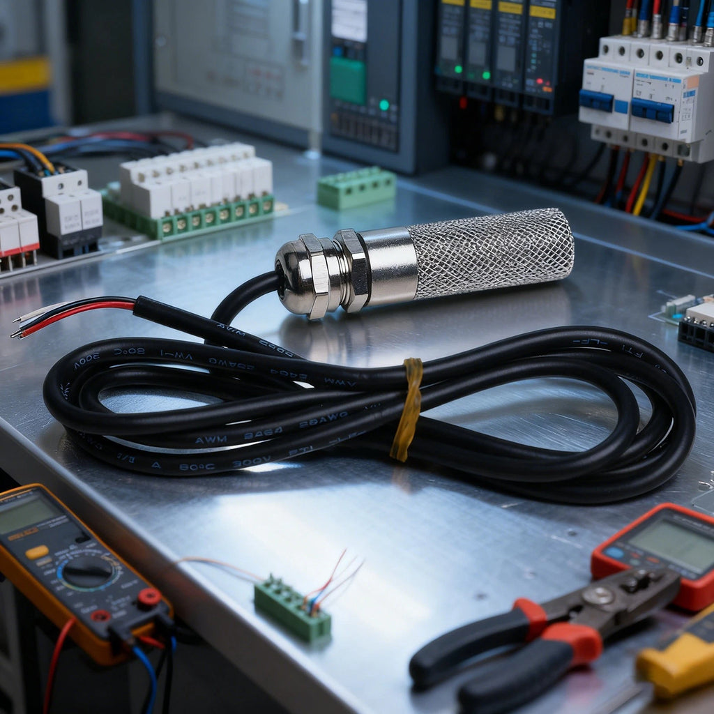 Temperature Humidity Sensor Transmitter RS485 Waterproof Probe for