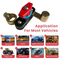 Negative Disconnect Switch for 12V 24V Vehicles (PC Housing, Copper Contacts)