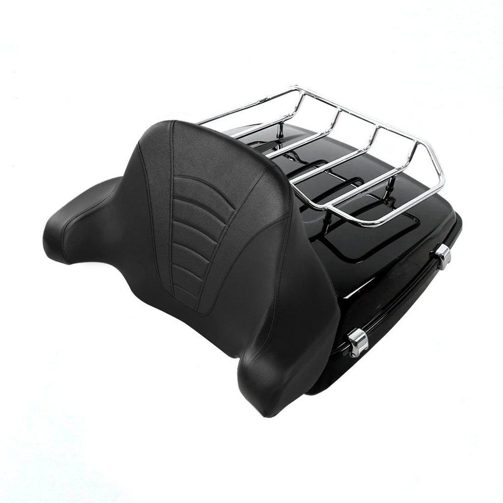Trunk Mount Rack Backrest Pad for Harley Sport Glide FLSB (2018–2023)