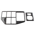 RHD Headlight Lamp Switch Button Trim Frame for Toyota Prius (2012–2015) Pair