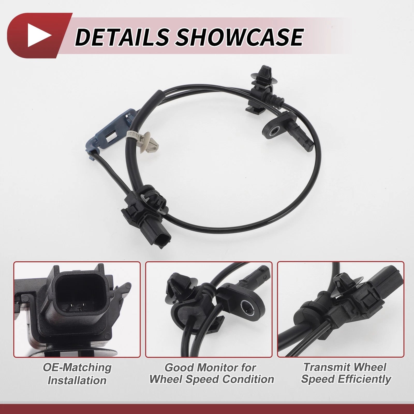 ABS Wheel Speed Sensor No. 57455T0AA01 for Honda CR-V (2012) Front Left