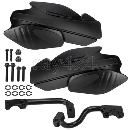 Left Right Hand Guard & Bracket Kit for Polaris Sportsman 1000 570 800 850