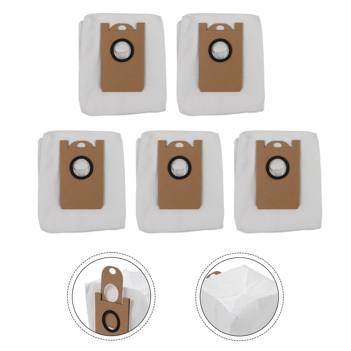 5X Replacement Dust Bags for Lubluelu SD85 Vacuum Cleaner