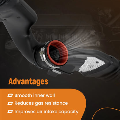 Air Intake Duct w/ Mass Sensor for Mercedes-Benz E320 W211 ML320 W164 (2007–2009)