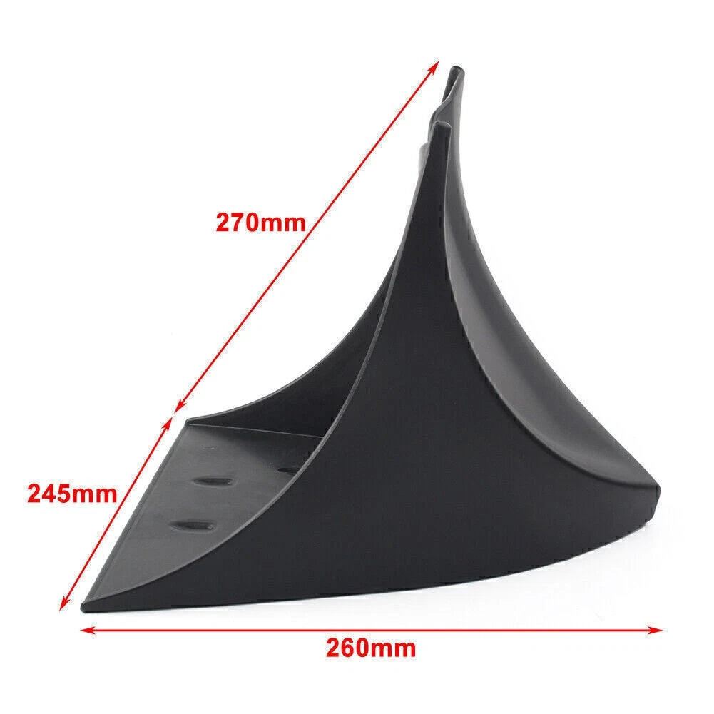 Chin Fairing Spoiler Mudguard ForHarley Dyna 2004-2017 ABS Plastic