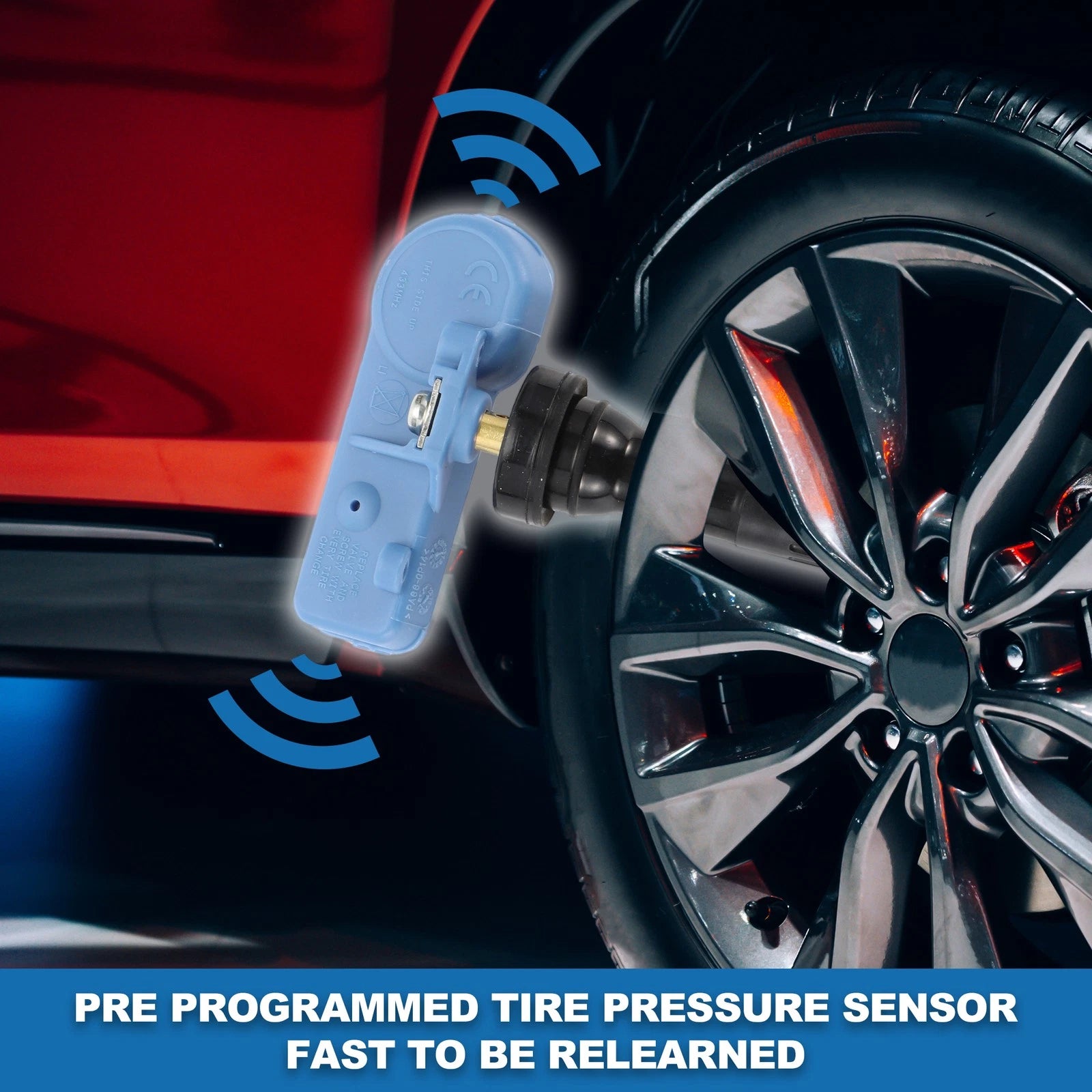 Tire Pressure Sensor TPMS Replacement for GMC Yukon 2011–2019 433MHz