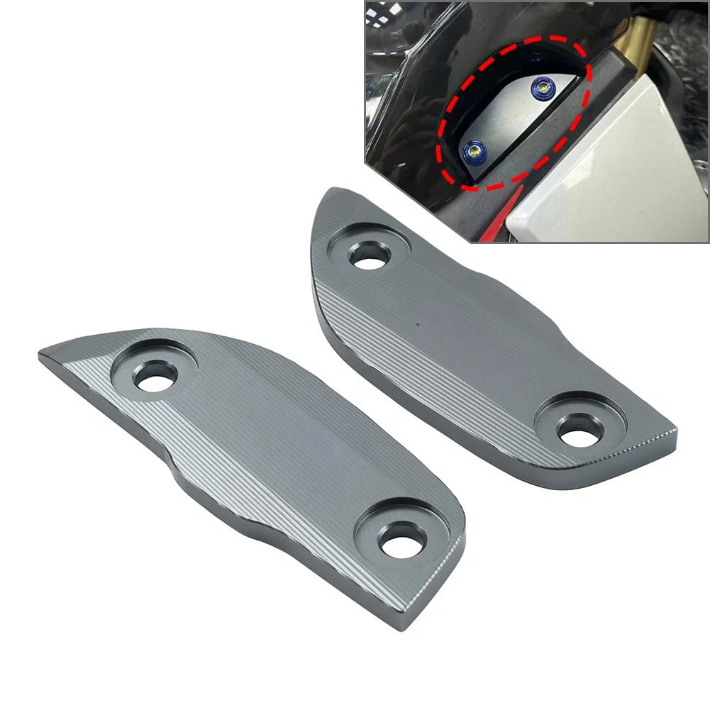Mirror Delete Blank Block Off Base Plate for CFMOTO 450SR (2022–2025)