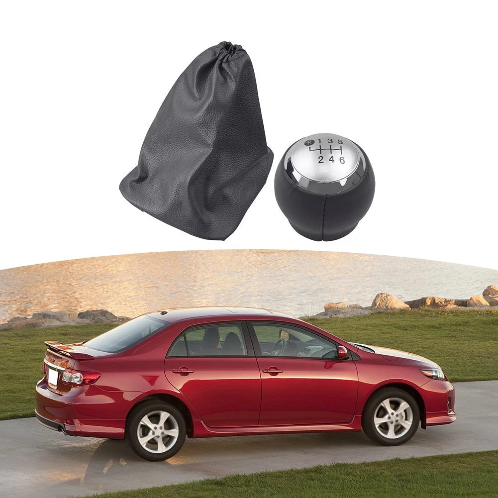 Gear Shift Knob and Gaiter Boot for Toyota Corolla (2007–2013)