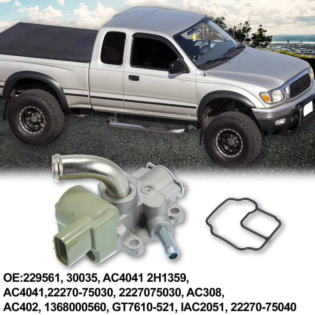 Idle Air Control Valve Replacement with Gasket for Toyota 4Runner Tacoma (1996–2000)