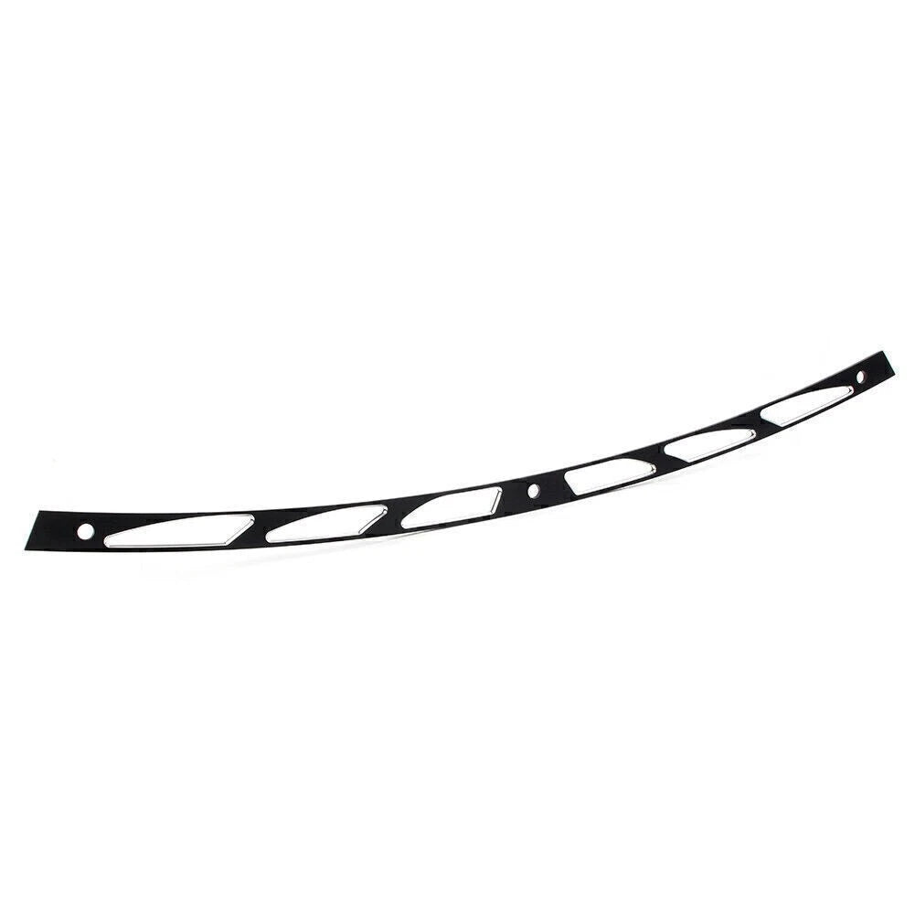 Cut Fairing Windshield Trim for Harley Electra Glide FLHT FLHTC FLHX (1996–2013) Black