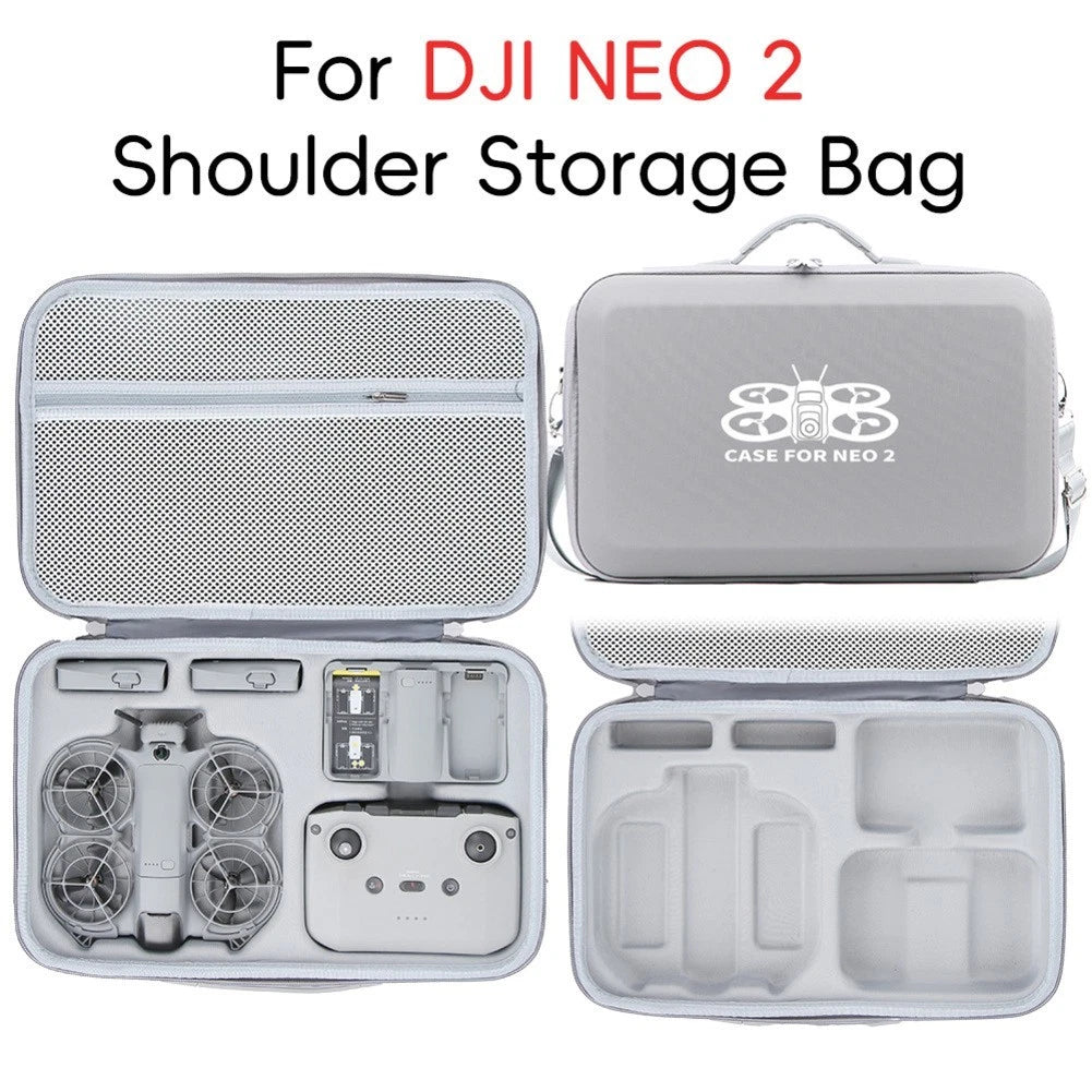 Waterproof PU Leather Case for DJI NEO2 Portable with Shoulder Strap