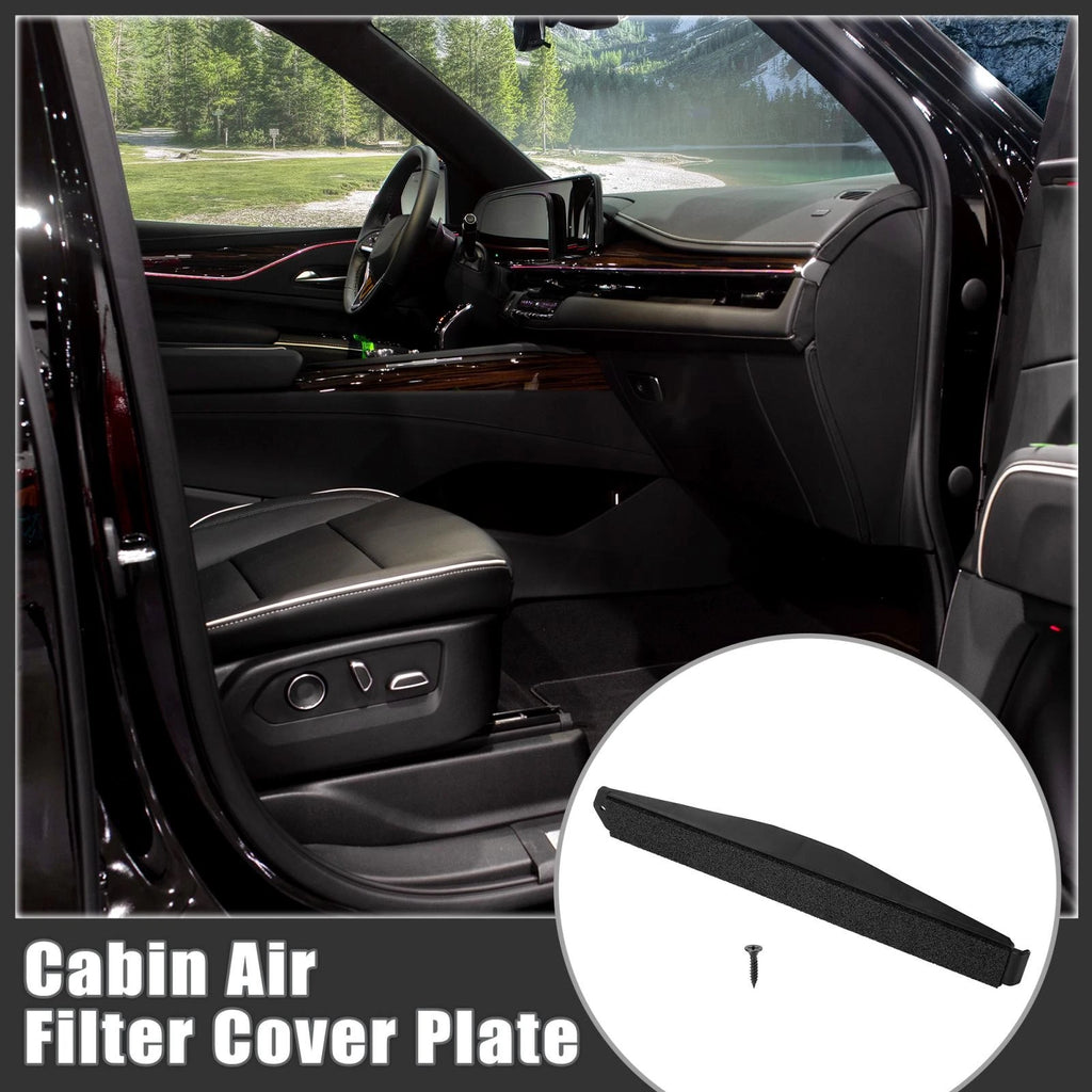 Cabin Air Filter Cover Plate Replacement for Chevy Silverado (2014–2018)