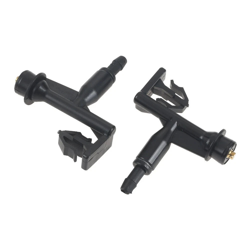 2Pcs Front Windshield Wiper Washer Nozzle For 15-19 Honda Fit Jazz 76810-T5A-003